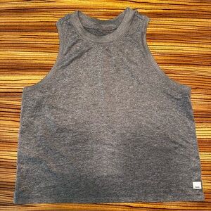 Vuori grey tank top size small